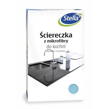 Ściereczka z mikrofi. do kuchni STELLA35x35cm EOL