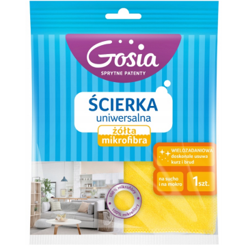 Ściereczka z mikrofibry uniwers. GOSIA 36x38