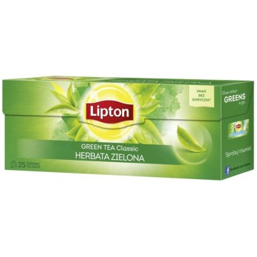 Spoż- Herbata LIPTON ekspresowa zielona [25]