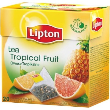 Spoż- Herbata LIPTON PIRAMIDKI [20] owoce tropikal