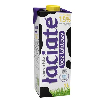 Spoż- Mleko ŁACIATE 1,5% 1L bez laktozy