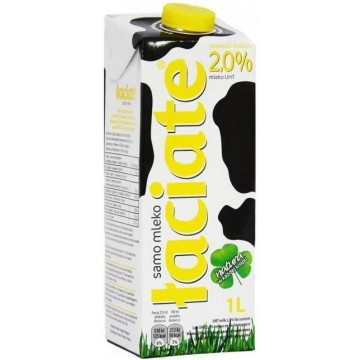 Spoż- Mleko ŁACIATE 2% 1L