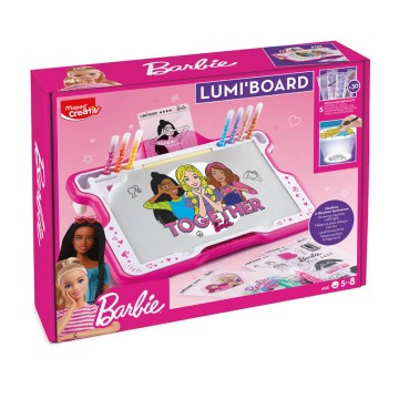 Tablica podświetlana MAPED LUMI BOARD Barbie