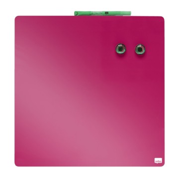 Tabliczka magnetyczna NOBO 360x360mm różowa