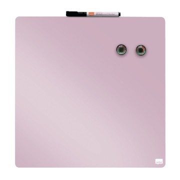 Tabliczka suchościeralna NOBO 360x360mm różowa