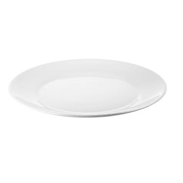 Talerz biały IKEA OFTAST 25cm