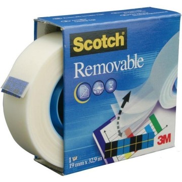 Taśma klejąca SCOTCH REMOVABLE 19mm/33m [1]
