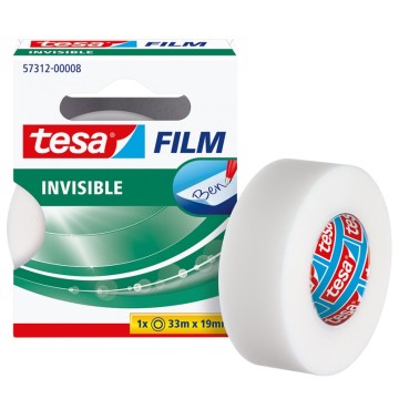 Taśma klejąca TESA invisible 19mm/33m (matowa)