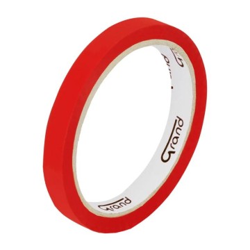 Taśma pakowa 12mm/50 GRAND czerwona