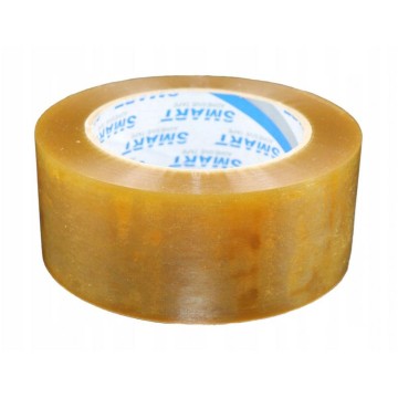 Taśma pakowa 48mm/132y SMART kauczuk bezbarwna