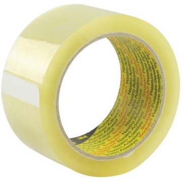 Taśma pakowa 48mm/66 SCOTCH kauczuk przezrocz.