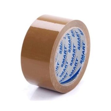 Taśma pakowa 48mm/66y SMART kauczuk brązowa [1]