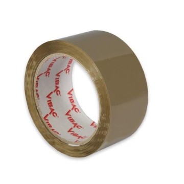 Taśma pakowa 48mm/66y VIBAC kauczuk brązowa [1]