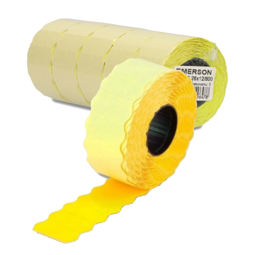 Taśmy do metkow. METO1 [5] żółte