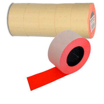 Taśmy do metkow. TOVEL [5] czerwona