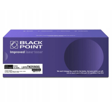 Toner BROTHER TN 2590XL czarny BLACKPOINT (3.000)
