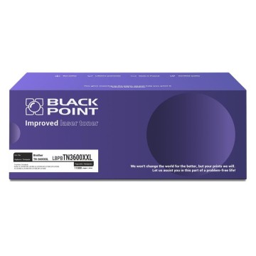 Toner BROTHER TN 3600 XXL czarny BLACKPOINT