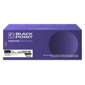 Toner BROTHER TN 421 czarny BLACKPOINT (3.000)
