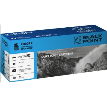 Toner BROTHER TN 423 cyan BLACKPOINT (4.000)