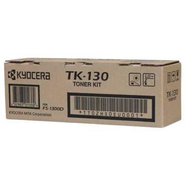 Toner czarny, oryginalny KYOCERA TK-130