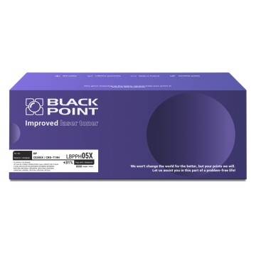 Toner HP 05X (CE505X) czarny BLACKPOINT (8.500)