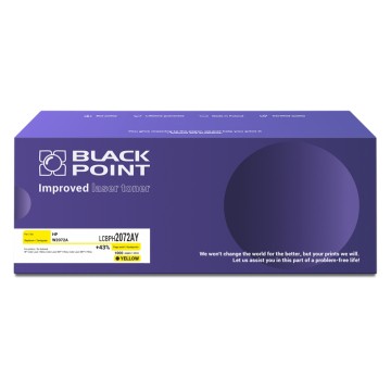 Toner HP 117A (W2072A) żółty BLACKPOINT (1.000)
