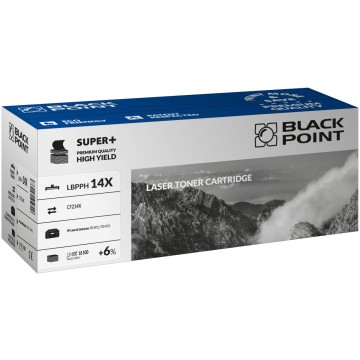 Toner HP 14X (CF214X) czarny BLACKPOINT (18.500)