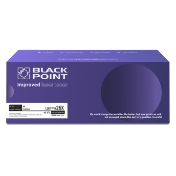 Toner HP 26X (CF226X) czarny BLACKPOINT (10.000)