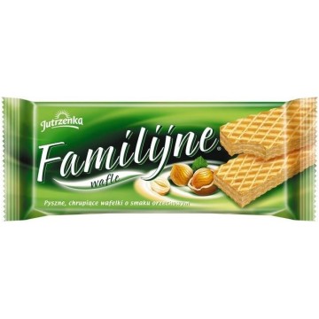 Wafle FAMILIJNE 180g orzechowe