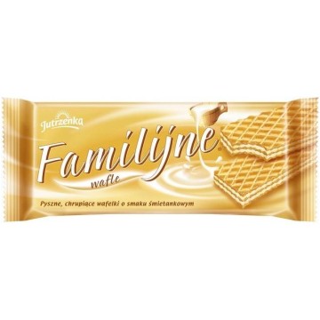 Wafle FAMILIJNE 180g śmietankowe