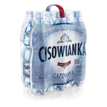 Woda CISOWIANKA 1,5L GAZOWANA [6] kaucja