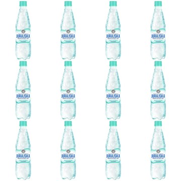 Woda JURAJSKA 0,5L LEKKO GAZOWANA [12]