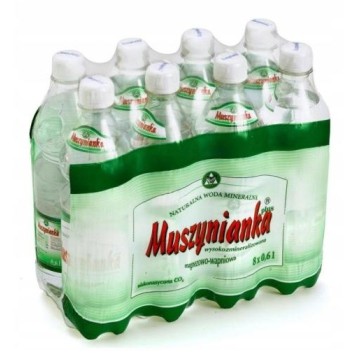 Woda MUSZYNIANKA 0,6L niskonasycona [8] EOL