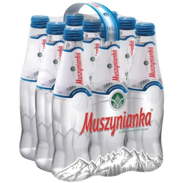 Woda MUSZYNIANKA SZKŁO 0,3L wysokonasycona [9]