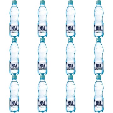 Woda NAŁĘCZOWIANKA 0,5L DELIKATN GAZ [12] kaucja