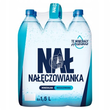 Woda NAŁĘCZOWIANKA 1,5L NIEGAZOWANA [6] kaucja