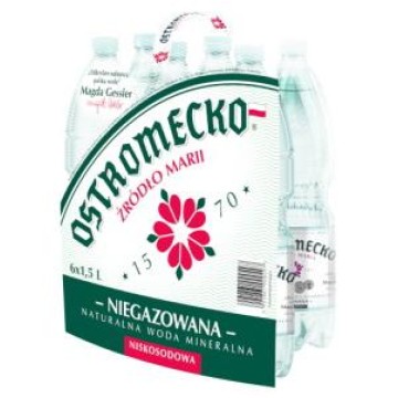 Woda niegazowana OSTROMECKO 6x1,5l