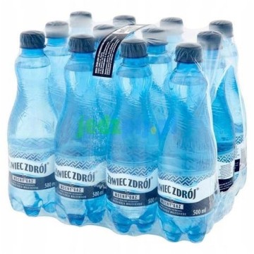 Woda ŻYWIEC 0,5L MOCNY GAZ [12] z kaucją
