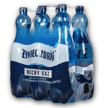 Woda ŻYWIEC 1,5L MOCNY GAZ [6] z kaucją