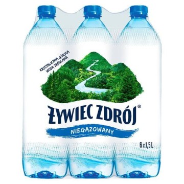 Woda ŻYWIEC 1,5L NIEGAZOWANA [6] z kaucją