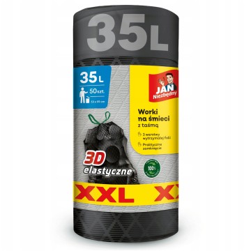 Worki na śmieci 35L [50] JN taśma XXL