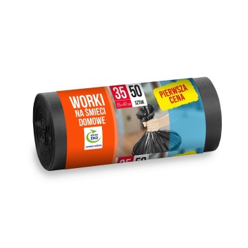 Worki na śmieci 35L HD [50] AZ czarne