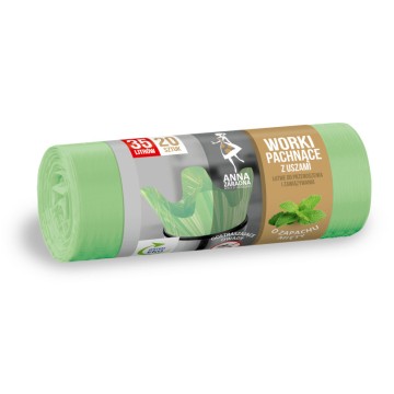 Worki na śmieci 35L HDLD [20] AZ uszy MIĘTOWE