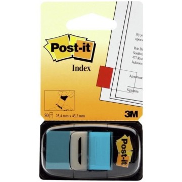 Zakładki indeks. 3M POST-IT [1] jasnoniebieski