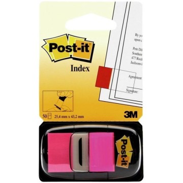Zakładki indeks. 3M POST-IT [1] różowe