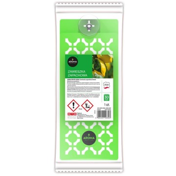 Zawieszka zapachowa AROMA PROFESSIONAL lemon