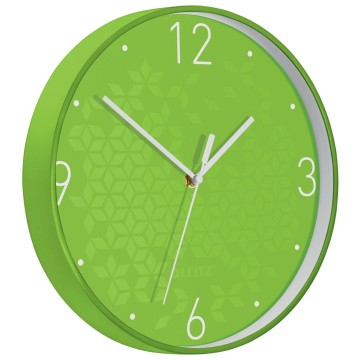 Zegar ścienny LEITZ WOW 29cm zielony