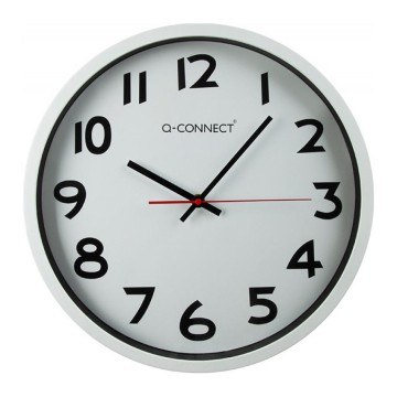 Zegar ścienny Q-CONNECT 37cm biały