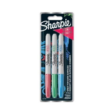 Zestaw marker metalicznych SHARPIE 3 kolory