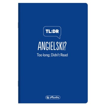Zeszyt A5 60k krata HERLITZ angielski